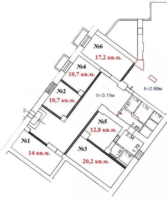 Помещения свободного назначения от 10 до 60 м - Фото 0