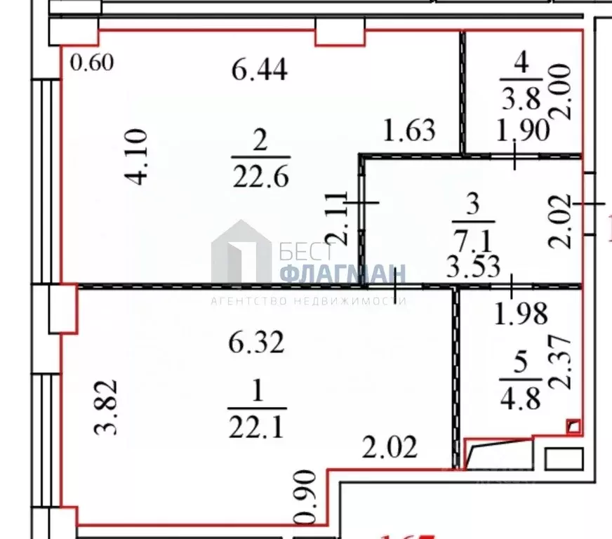 2-к кв. Москва ул. Годовикова, 11к2 (60.0 м) - Фото 2