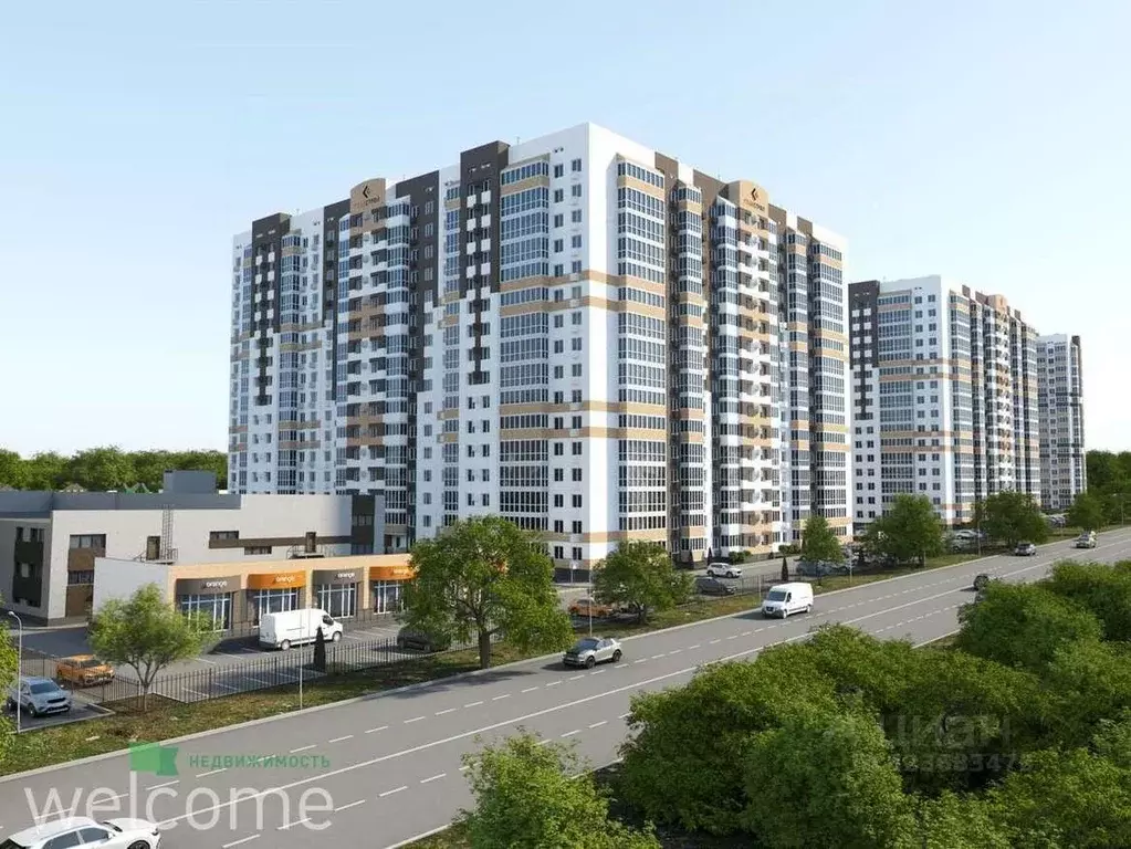 1-к кв. Ставропольский край, Ставрополь ул. Южный обход, 53В (32.85 м) - Фото 2