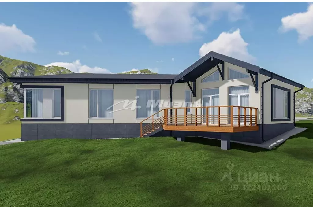 Дом в Крым, Симферопольский район, Перовское с/пос, Межгорье СПК ул. ... - Фото 2