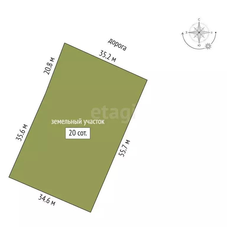 Участок в село Хохлово, улица Берёзовая Роща (20 м) - Фото 1