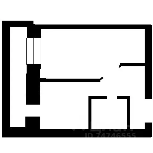 1-к кв. Татарстан, Казань ул. Серова, 26А (38.0 м) - Фото 1