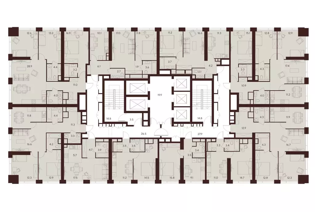 3-к кв. Москва ул. Куусинена, вл21 (94.2 м) - Фото 2