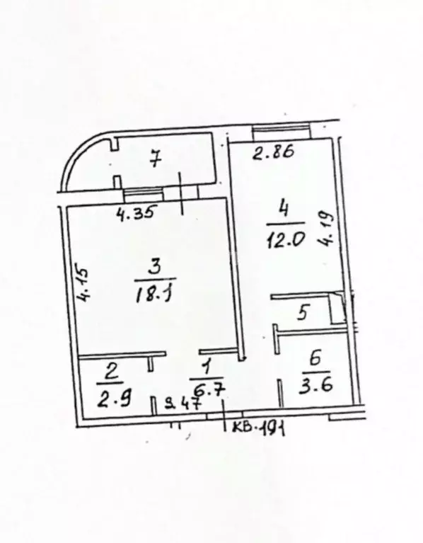 1-к кв. Московская область, Лобня Окружная ул., 1 (47.4 м) - Фото 2