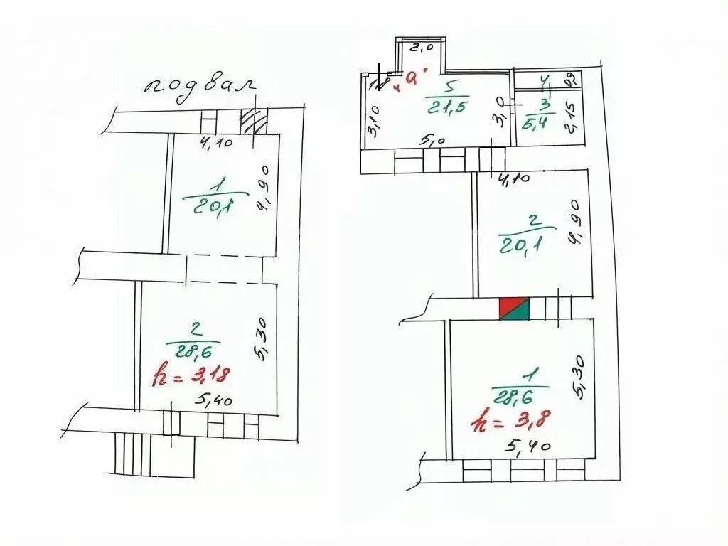 2-к кв. Дагестан, Дербент ул. У. Буйнакского, 42 (127.0 м) - Фото 2