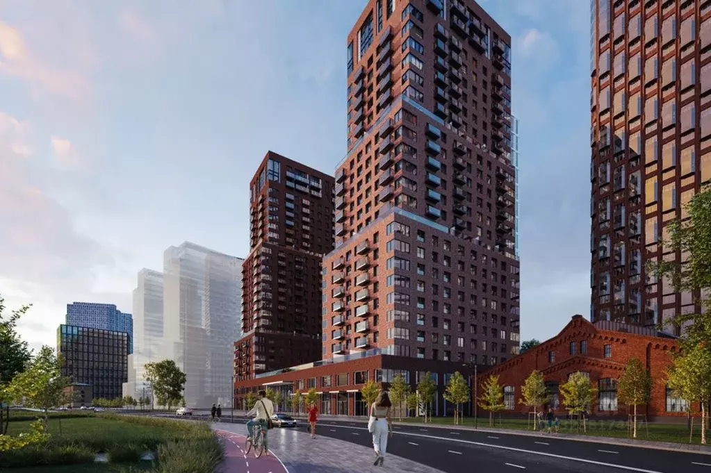 3-к кв. Москва Репаблик жилой комплекс, к2.2 (77.2 м) - Фото 1