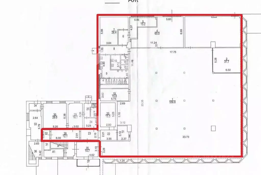 Помещение свободного назначения в Москва Алтуфьевское ш., 1 (888 м) - Фото 2