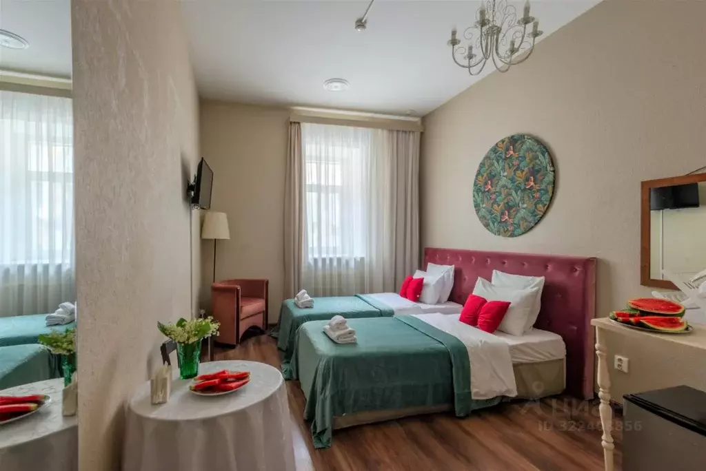 Комната Санкт-Петербург 10-я Советская ул., 11Б - Фото 1