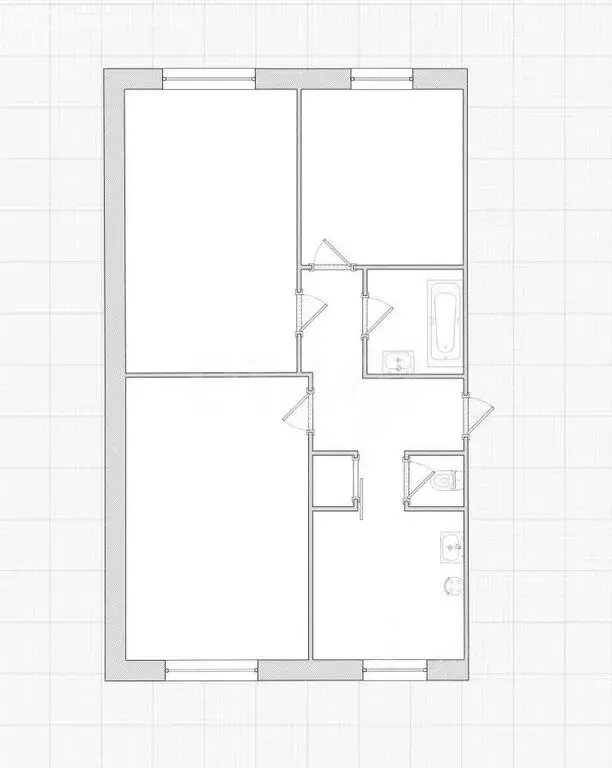 3-комнатная квартира: Тула, улица Свободы, 37к3 (70.5 м) - Фото 1