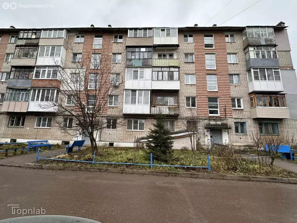 2-комнатная квартира: Кстово, улица 40 лет Октября, 19Б (40 м) - Фото 1