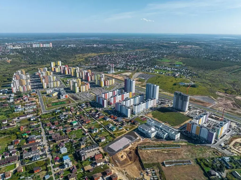 1-к кв. Нижегородская область, Нижний Новгород Кузнечиха Город жилой ... - Фото 2