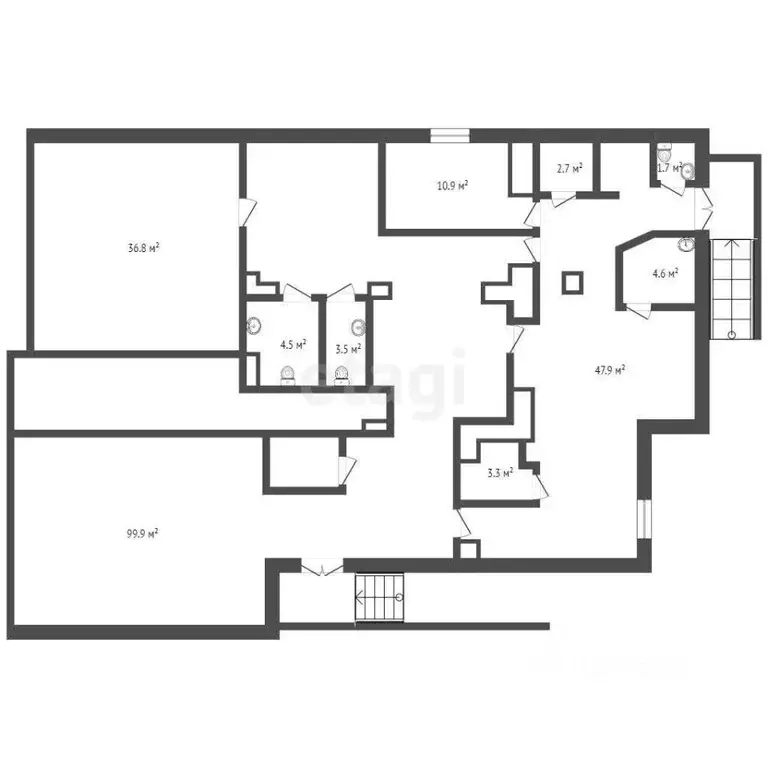 Офис в Брянская область, Брянск ул. Романа Брянского, 2/1 (225 м) - Фото 2