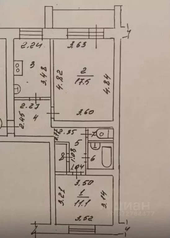2-к кв. Нижегородская область, Саров ул. Маяковского, 17 (50.0 м) - Фото 0