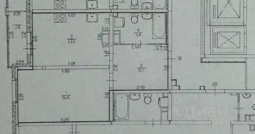 1-к кв. Свердловская область, Екатеринбург ул. Заводская, 92А (44.2 м) - Фото 2