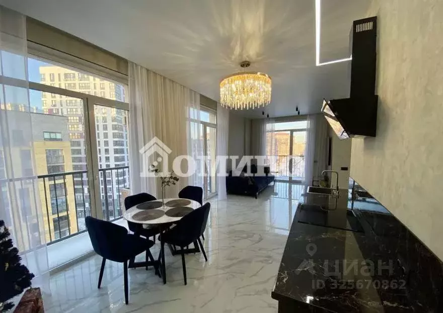 2-к кв. Тюменская область, Тюмень ул. Михаила Сперанского, 41к1 (83.0 ... - Фото 1