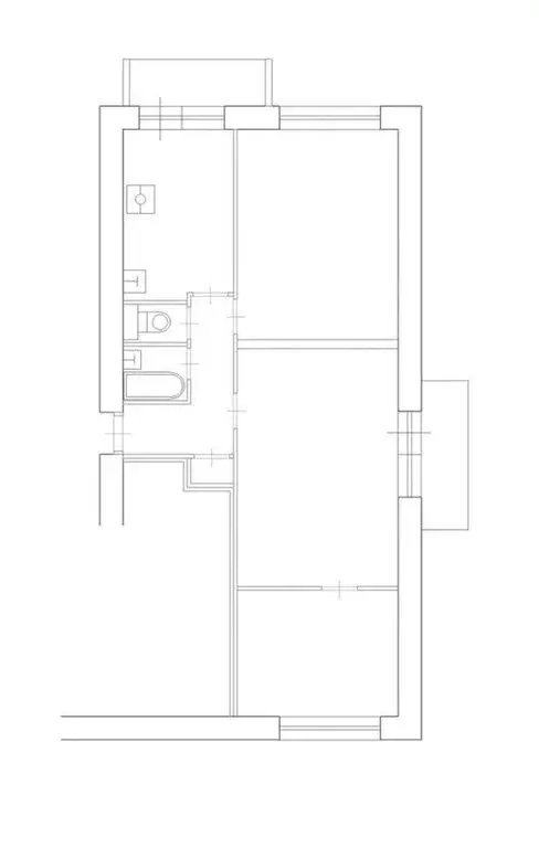 3-комнатная квартира: Москва, Зелёный проспект, 48к2 (65 м) - Фото 0