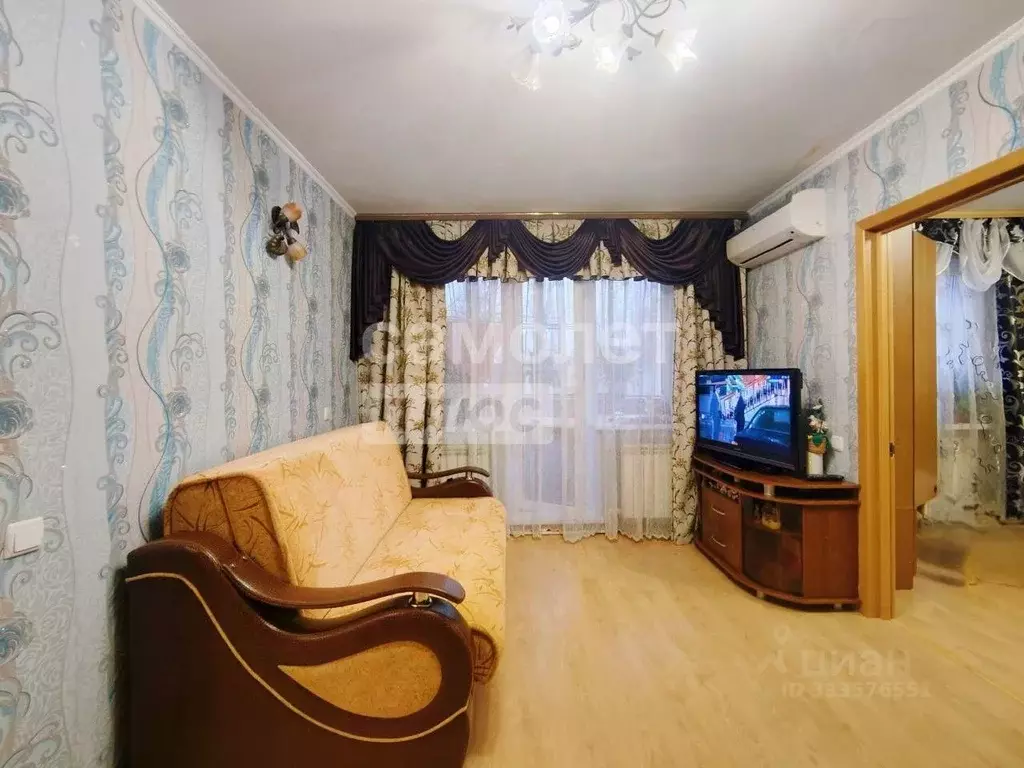 2-к кв. Липецкая область, Липецк ул. Циолковского, 14/1 (45.0 м) - Фото 1