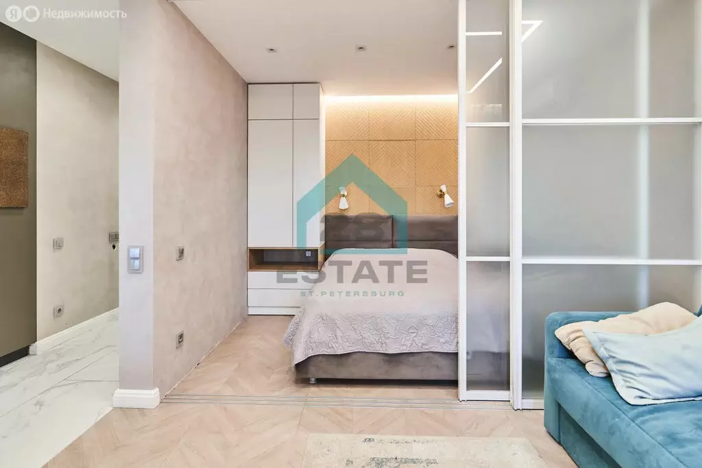 1-комнатная квартира: Санкт-Петербург, Среднерогатская улица, 13к1 ... - Фото 2