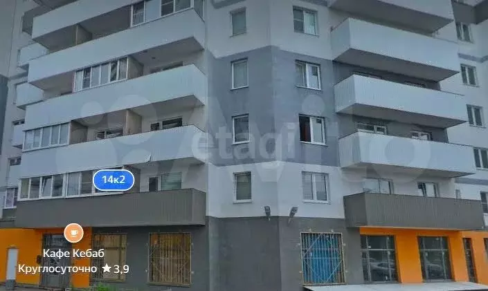 1-к. квартира, 46,9 м, 3/14 эт. - Фото 1