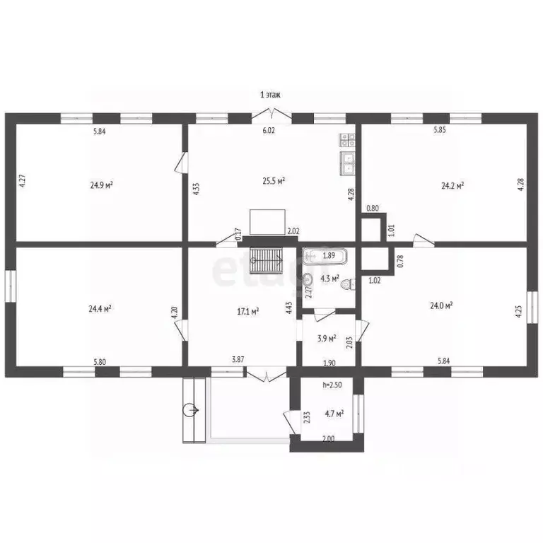 Дом в Калининградская область, Славский муниципальный округ, пос. ... - Фото 2