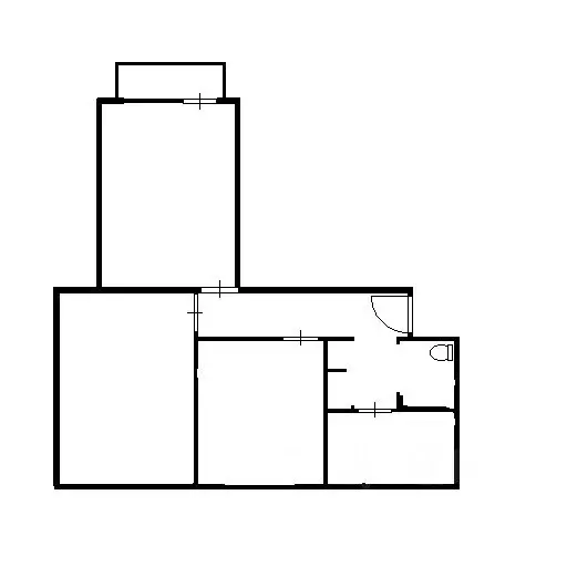 3-к кв. Ямало-Ненецкий АО, Новый Уренгой Ленинградский просп., 5 (61.6 ... - Фото 2