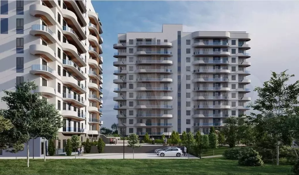 Апартаменты-студия, 30,8 м, 1/12 эт. - Фото 0