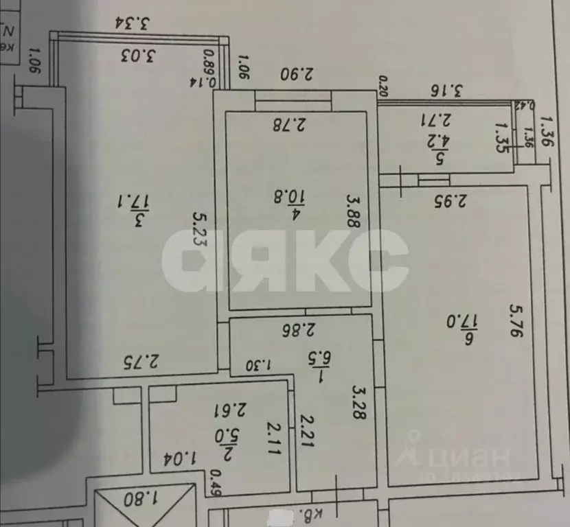 2-к кв. Краснодарский край, Анапа Парковая ул., 79к1 (60.6 м) - Фото 2