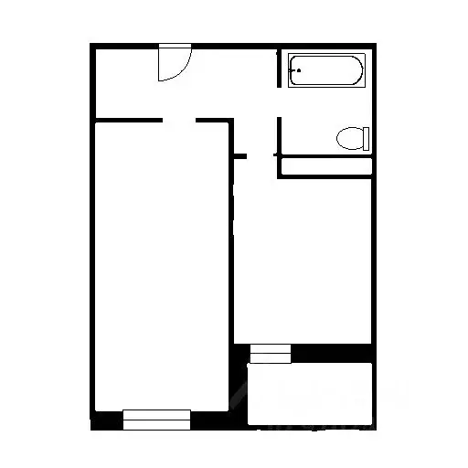 1-к кв. Башкортостан, Уфа ул. Менделеева, 104 (36.0 м) - Фото 2