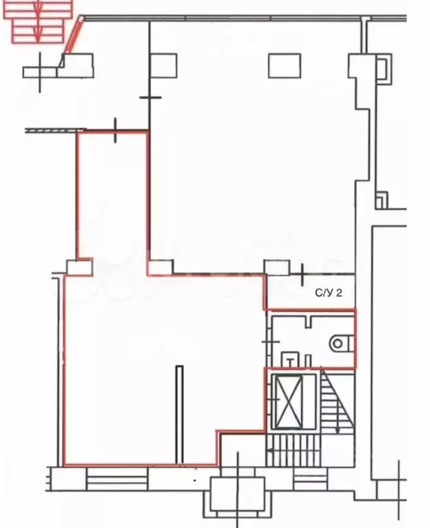 Помещение свободного назначения в Москва Бутырская ул., 7 (43 м) - Фото 2