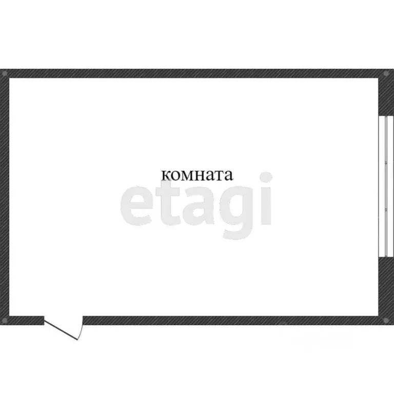Комната Белгородская область, Белгород ул. Щорса, 22 (20.0 м) - Фото 1