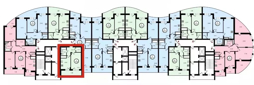 1-к кв. Владимирская область, Владимир ул. Фейгина, 17 (41.0 м) - Фото 1