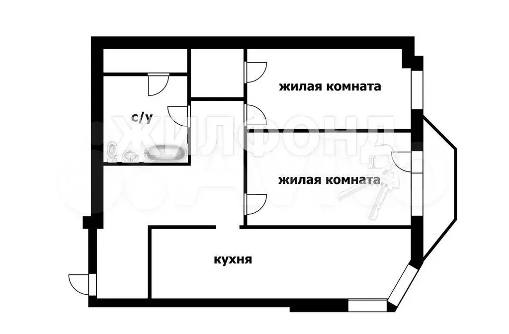 3-к. квартира, 114,9 м, 7/15 эт. - Фото 0