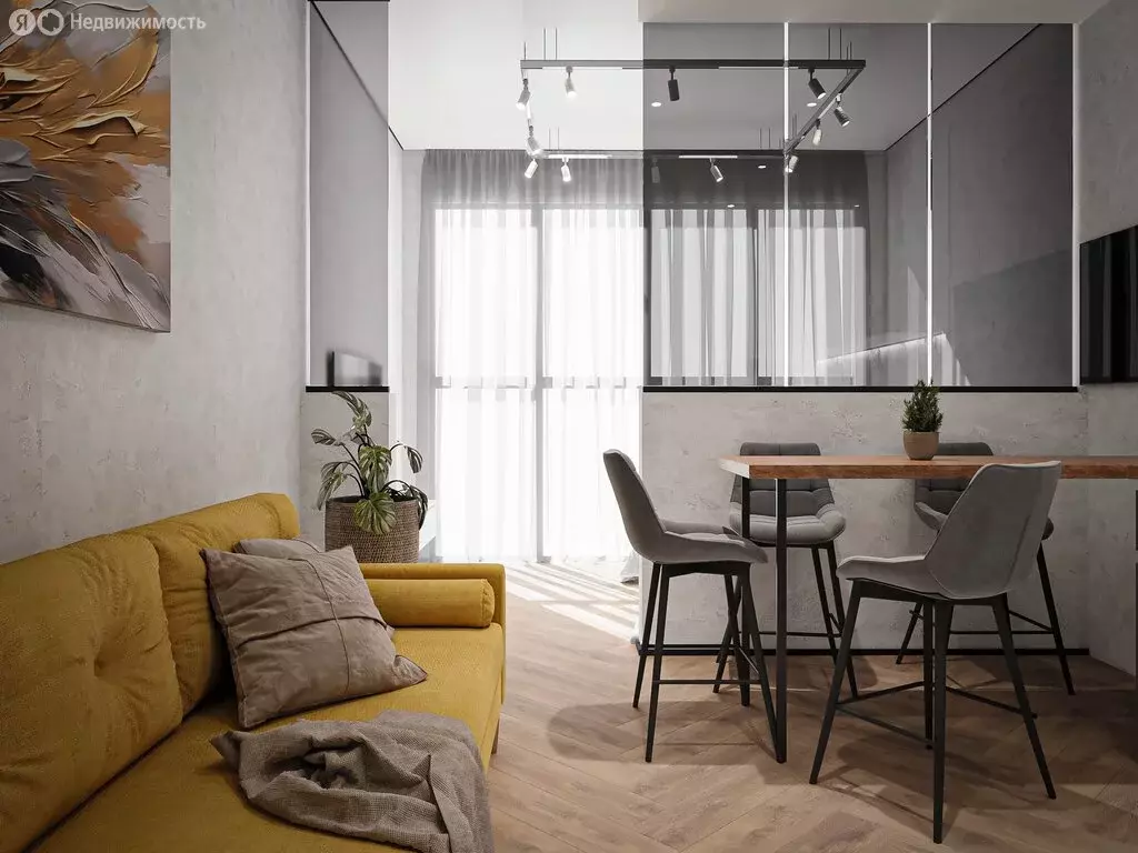 1-комнатная квартира: Зеленоградск, улица Гагарина, 87 (32 м) - Фото 1