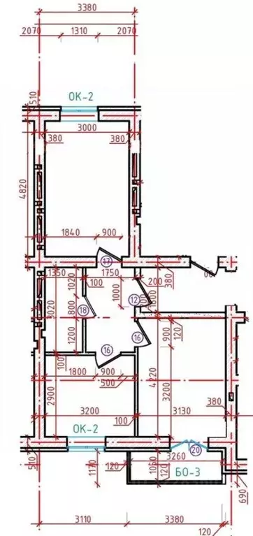 2-к кв. Адыгея, Тахтамукайский район, Старобжегокайское с/пос, Новая ... - Фото 2