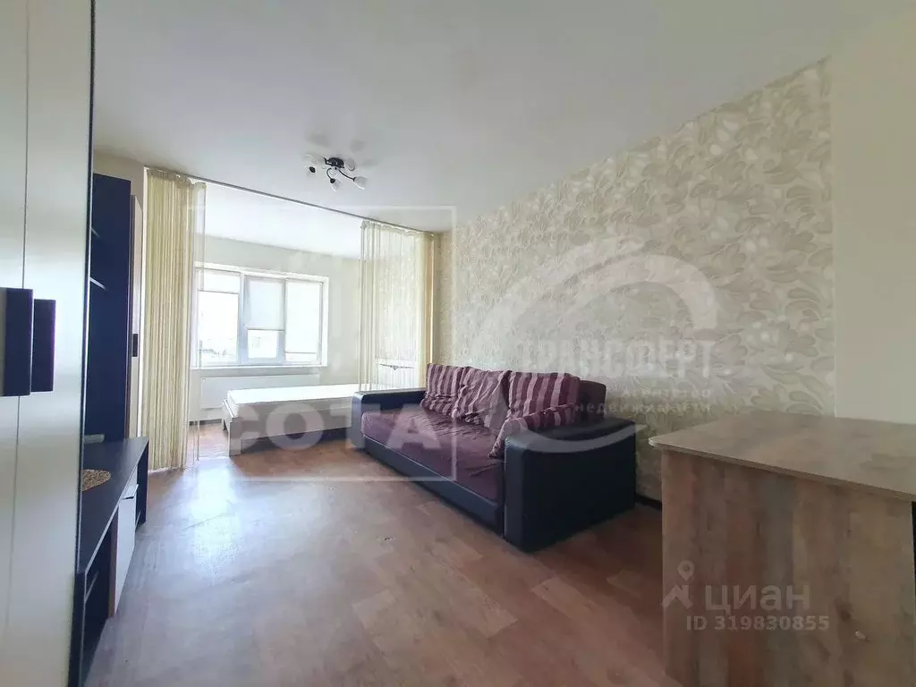 1-к кв. Воронежская область, Воронеж ул. Моисеева, 61Б (37.7 м) - Фото 1
