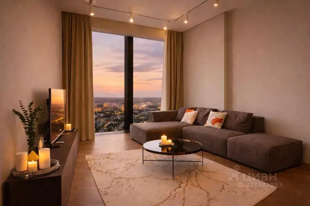 2-к кв. Москва 1-й Красногвардейский проезд, 22с2 (62.0 м) - Фото 1