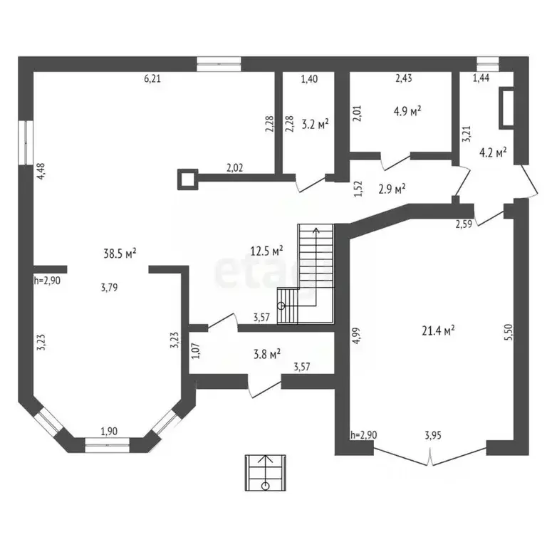 Дом в Кемеровская область, Кемерово Тамбовская ул., 24А (132 м) - Фото 1
