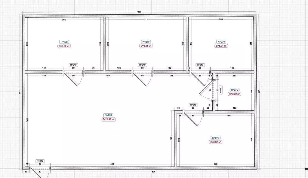 2-к кв. Ингушетия, Карабулак ул. Осканова (48.6 м) - Фото 2