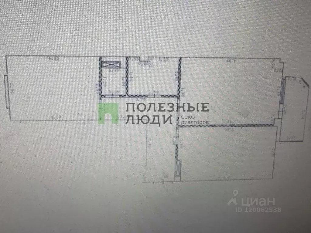 2-к кв. Севастополь ул. Павла Корчагина, 23 (63.0 м) - Фото 2