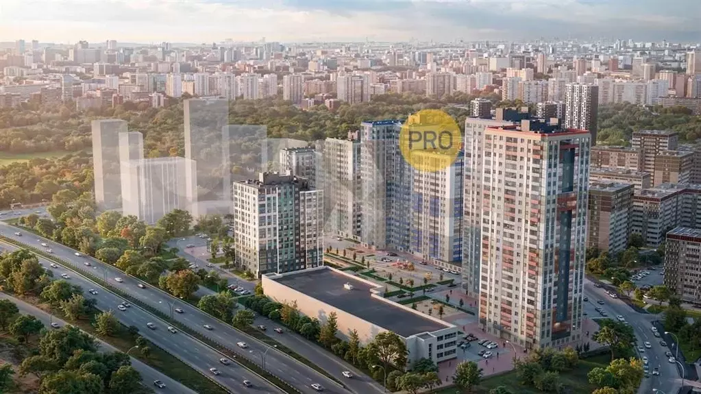 1-к. квартира, 44,1 м, 7/14 эт. - Фото 1