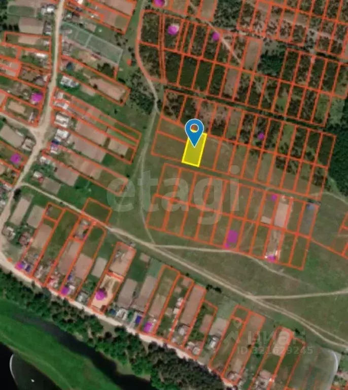 Участок в Марий Эл, Звенигово городское поселение, д. Чуваш-Отары ул. ... - Фото 1