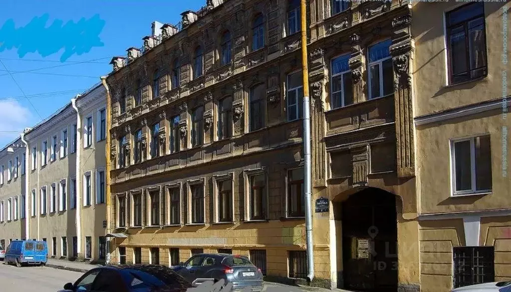 Комната Санкт-Петербург пер. Пирогова, 4 (12.0 м) - Фото 0