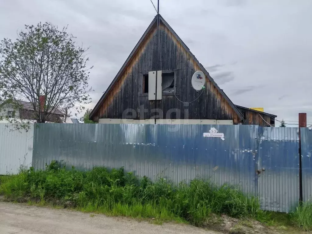 Дом в Ханты-Мансийский АО, Сургут Дорожник СОТ, ул. Пятая (38 м) - Фото 0