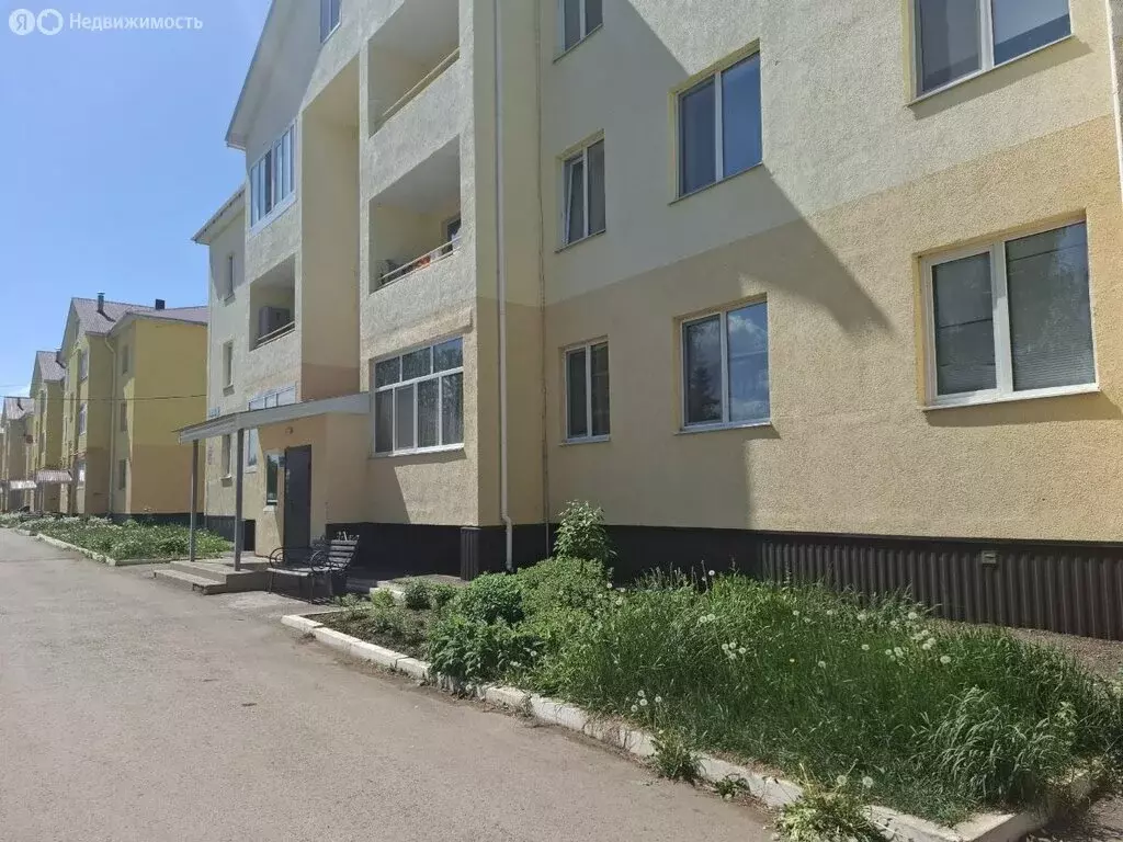 1-комнатная квартира: село Верхнеяркеево, улица Худайбердина, 5/1 ... - Фото 1