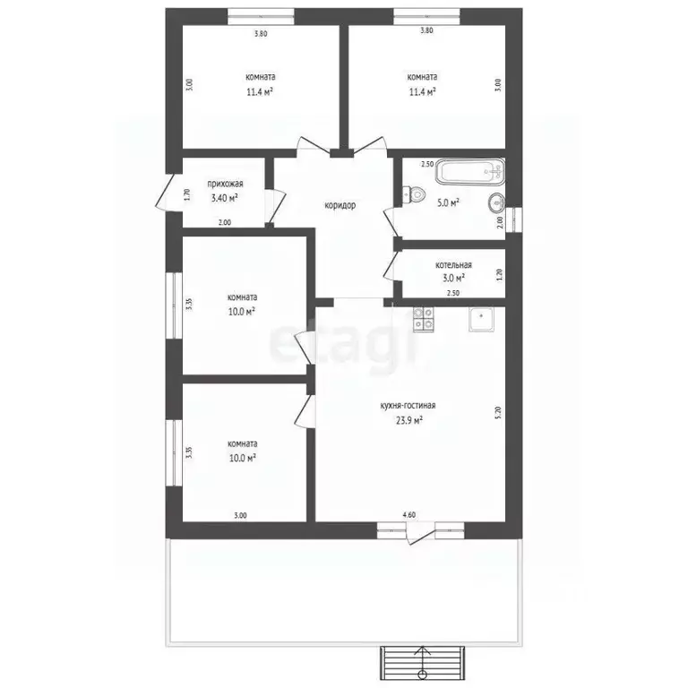 Дом в Московская область, Воскресенск Рудничная ул., 190 (106 м) - Фото 1