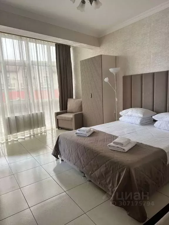 Комната Краснодарский край, Сочи Сириус пгт, ул. Урицкого (22.0 м) - Фото 0