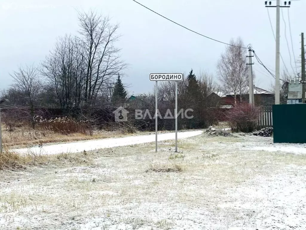 Участок в муниципальное образование Пенкинское, деревня Бородино, 9 (9 ... - Фото 0