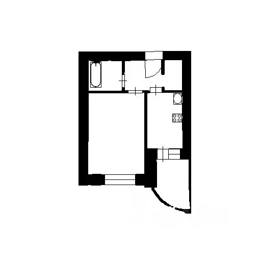 1-к кв. Башкортостан, Уфа Зеленогорская ул., 13 (48.0 м) - Фото 2