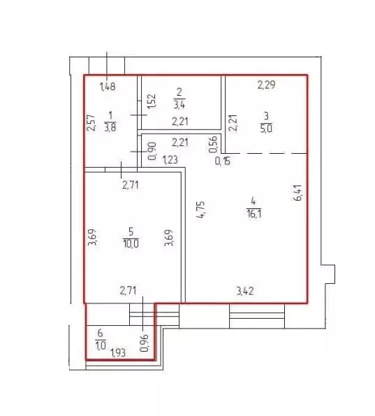 Продаётся 2-к квартира, 39 м - Фото 0