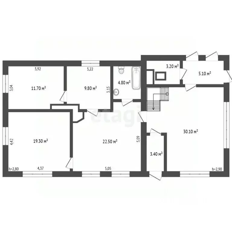 Дом в Кемеровская область, Прокопьевск ул. Жукова, 46 (207 м) - Фото 1